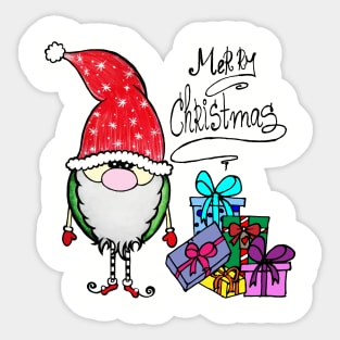 Christmas elf Sticker